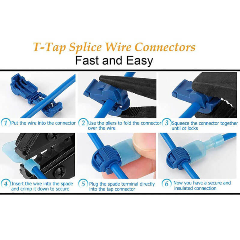 T-tap kabel connectors